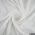 Dyeable Thread Sequins Embroidered Georgette Fabric- F4202